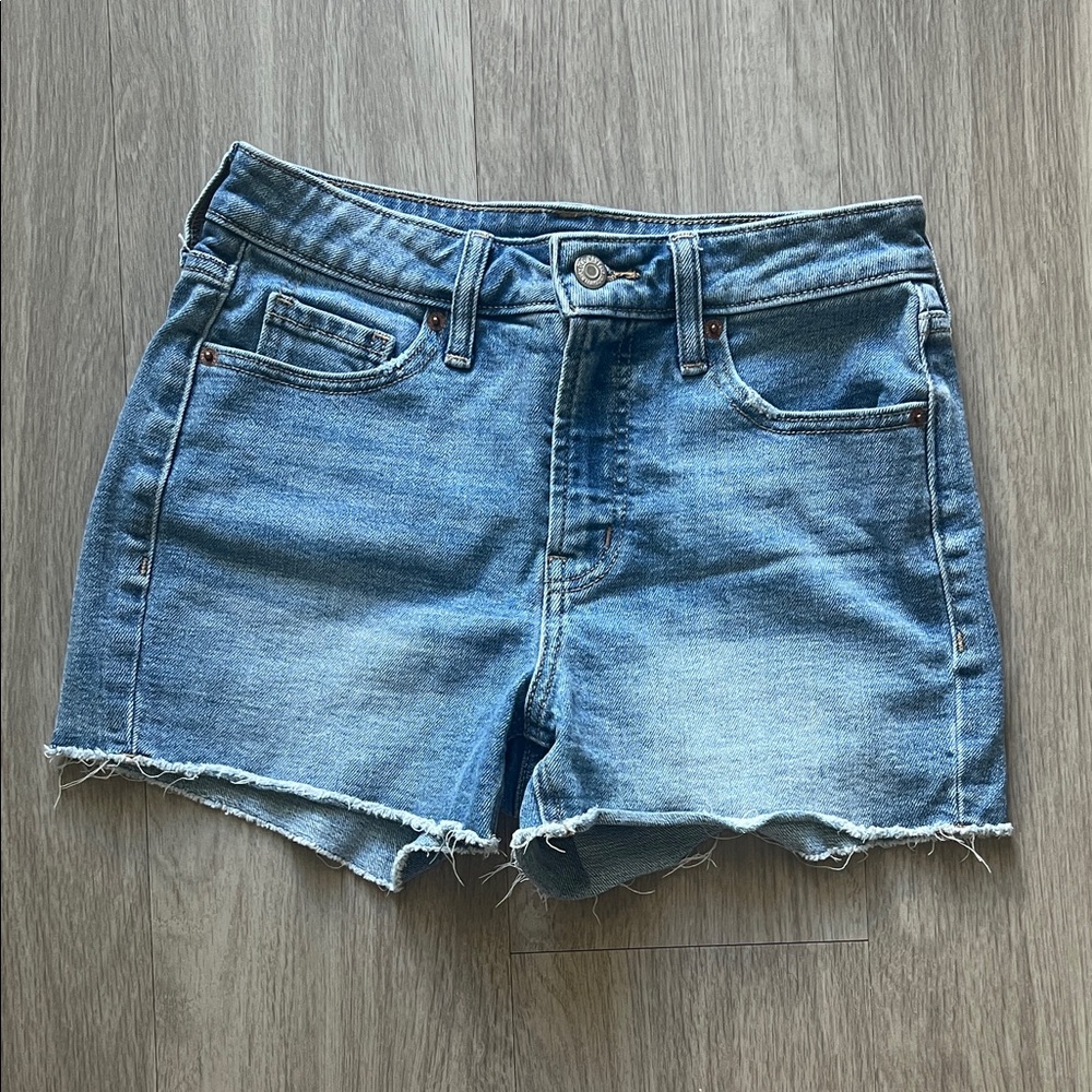 Old Navy Light Blue Denim Cutoff Shorts